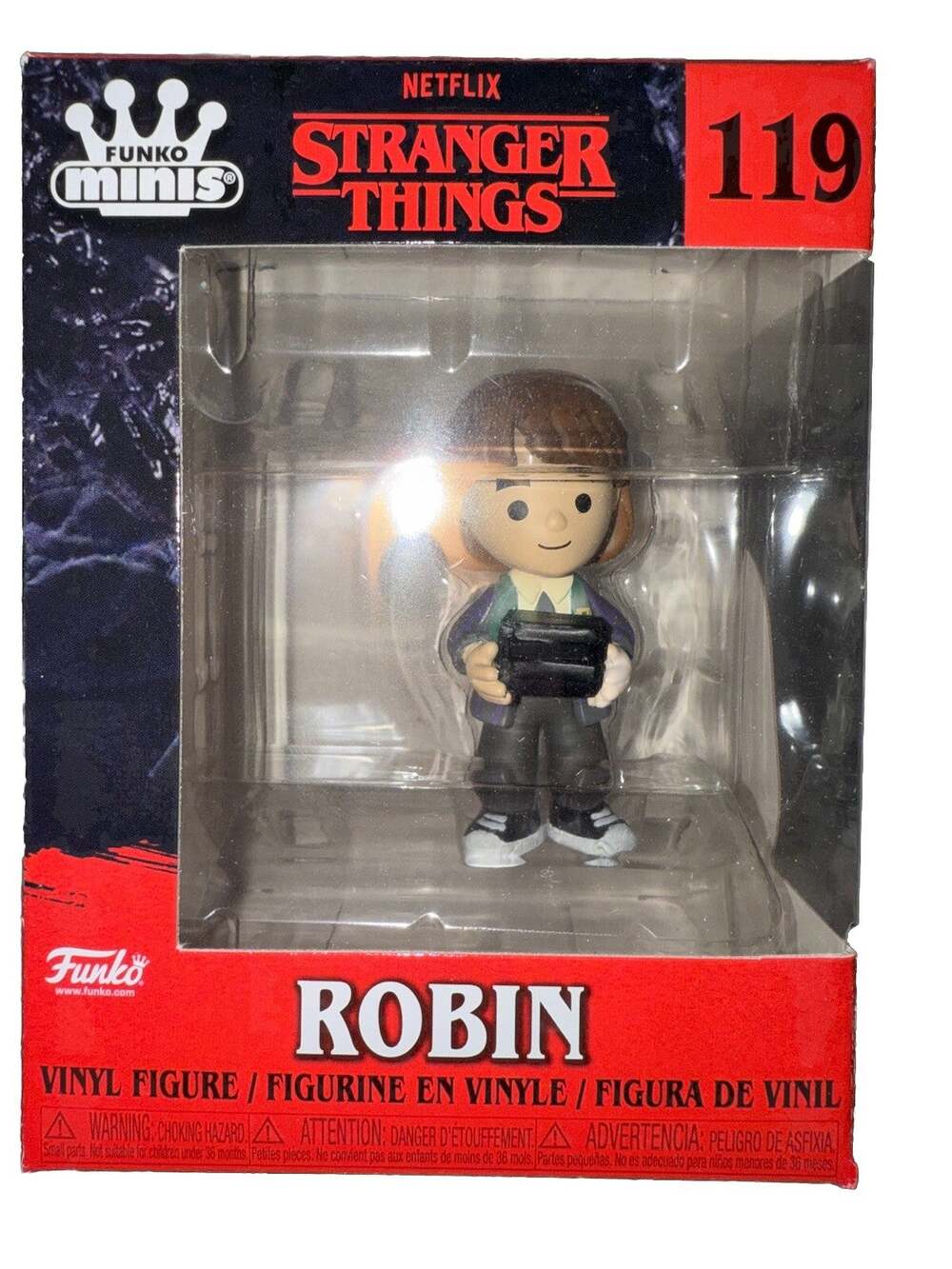 Funko Minis Stranger Things Robin Figurine #119 Vinyl NIB
